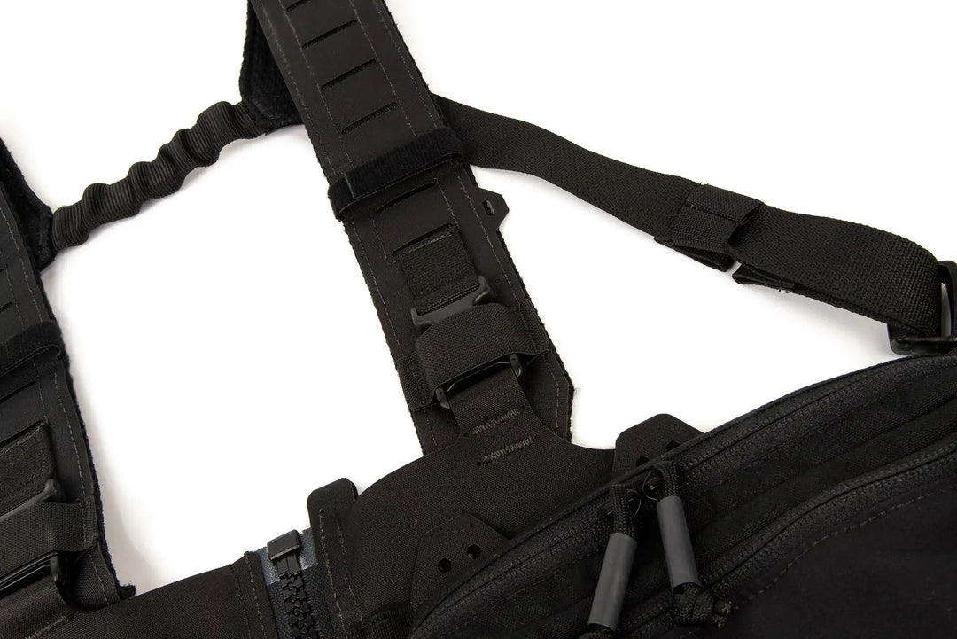 high speed gear chest rig Blue Force Gear Ten-Speed SF Chest Rig SR25/AK / Black