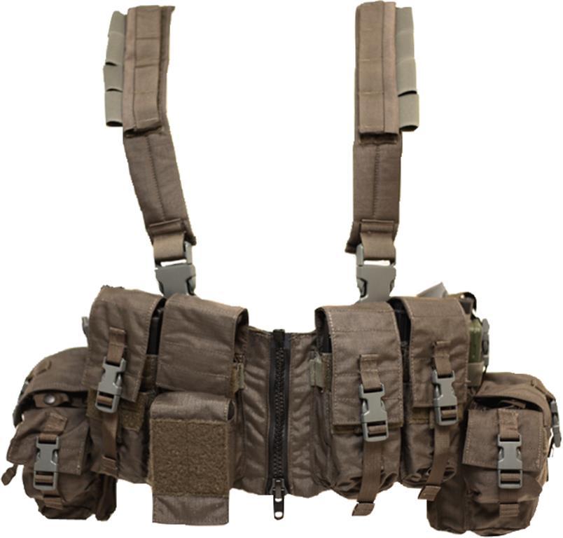 London Bridge Trading LBT-1961A-R Chest Rig with Zipper - MAS Grey ...