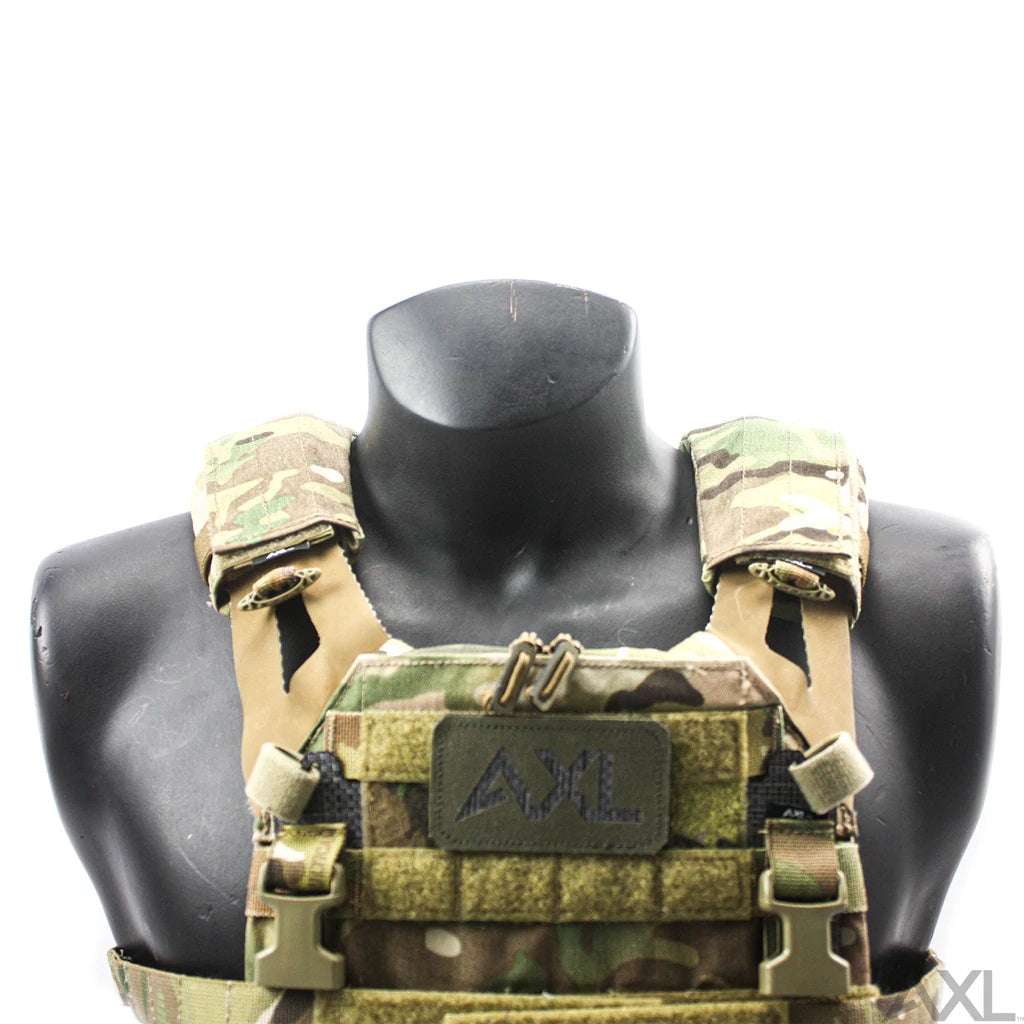 axl gear Structural Shoulder Pads Multicam Black