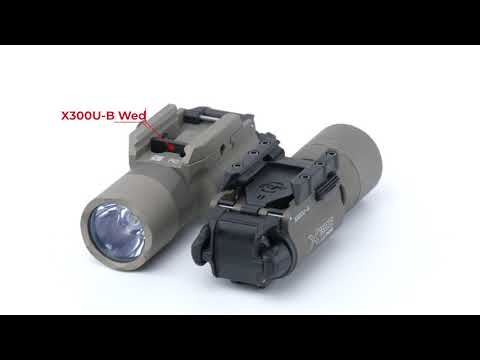 Surefire X300U-B Handgun LED Weapon Light 1000-Lumen