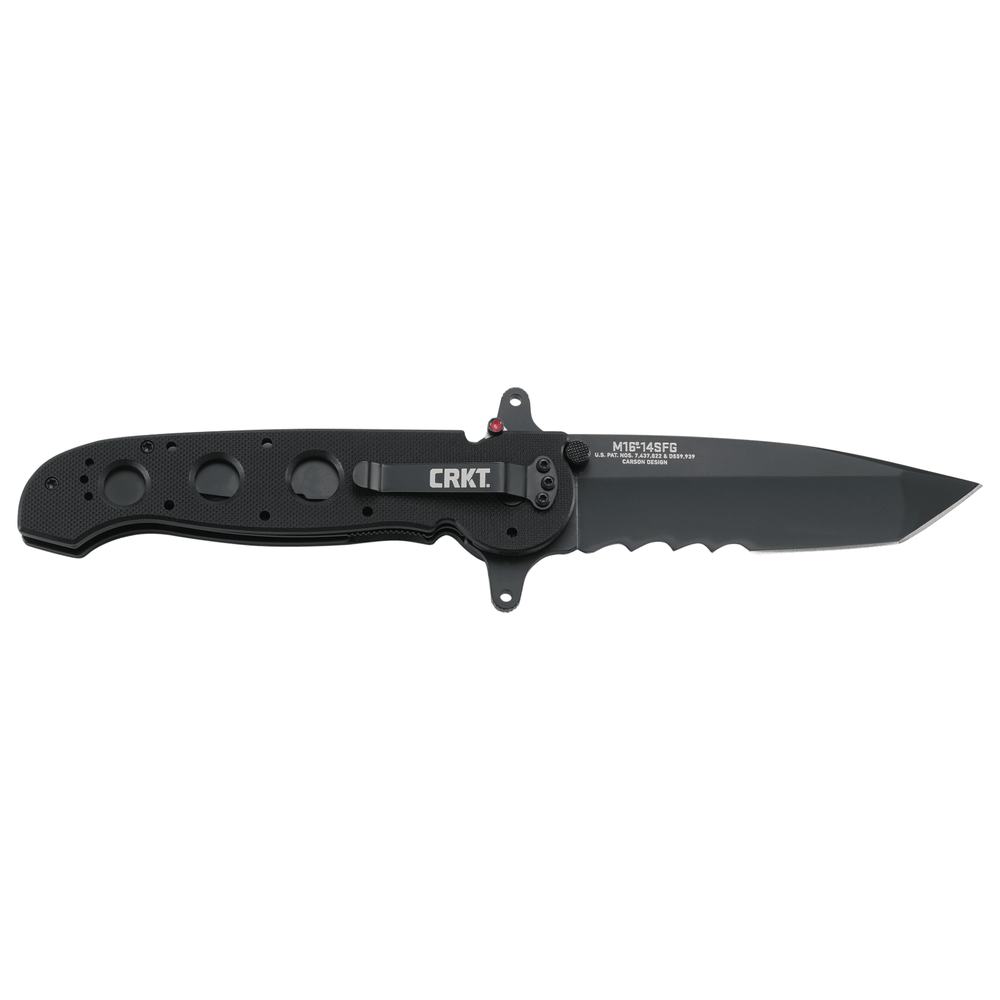 Supplies - EDC - Knives - CRKT M16-14SFG Folding Knife - Special Forces Tanto, Black