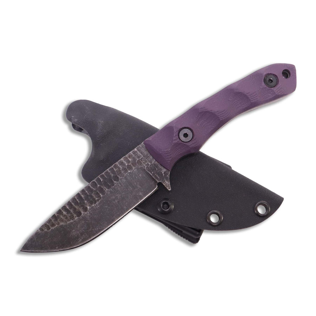 Stroup Knives GP2 Fixed Blade Knife - Purple