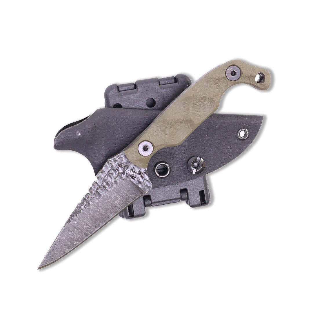 Supplies - EDC - Knives - Stroup Knives Mini Fixed Blade Knife - OD Green