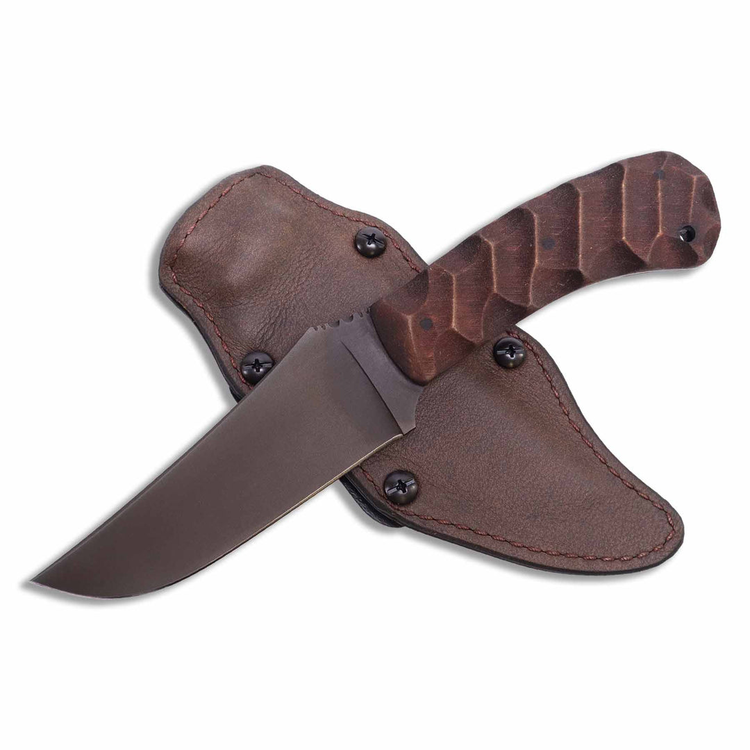 Supplies - EDC - Knives - Winkler Knives WK Belt Knife - Sculpted Maple