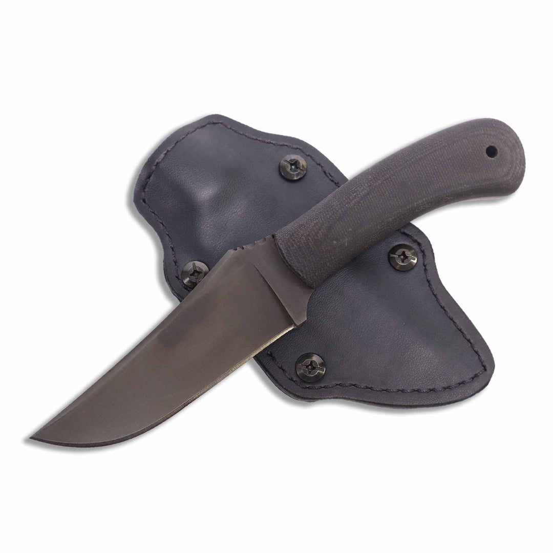 Supplies - EDC - Knives - Winkler Knives WK Blue Ridge Hunter - Black Micarta