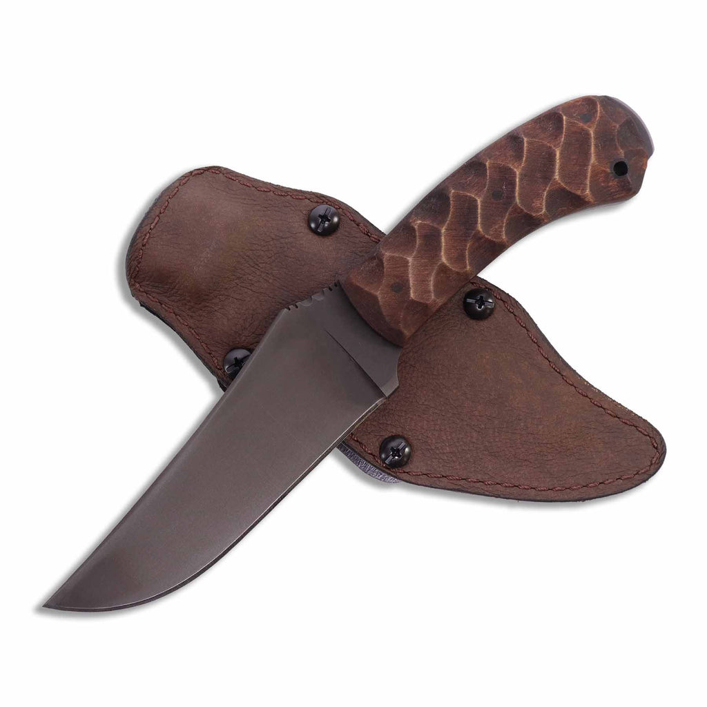 Winkler Knives WK Crusher Belt Knife - Sculpted Maple