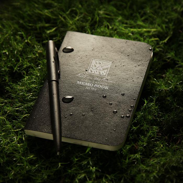 Supplies - EDC - Notebooks - Rite In The Rain 754 Field-Flex Bound 3.5x5" Memo Book - Black