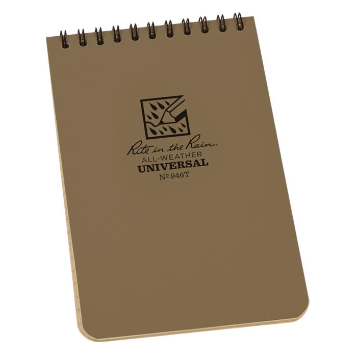 Supplies - EDC - Notebooks - Rite In The Rain 946M-KIT Top Spiral 4x6" Notebook Kit - Multicam
