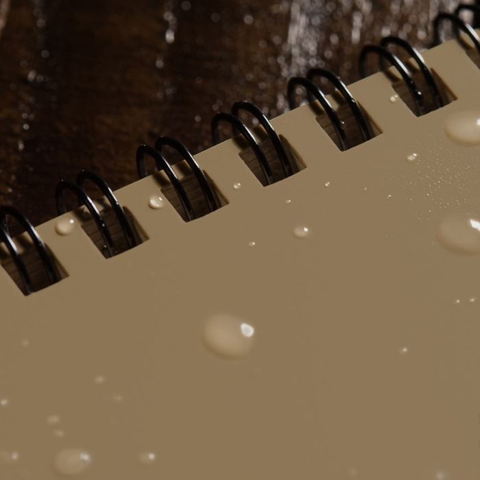 Supplies - EDC - Notebooks - Rite In The Rain 973T Side-Spiral 4 5/8 X 7" Notebook - Tan