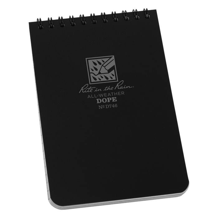 Supplies - EDC - Notebooks - Rite In The Rain Dope Logbook Top-Spiral Notebook