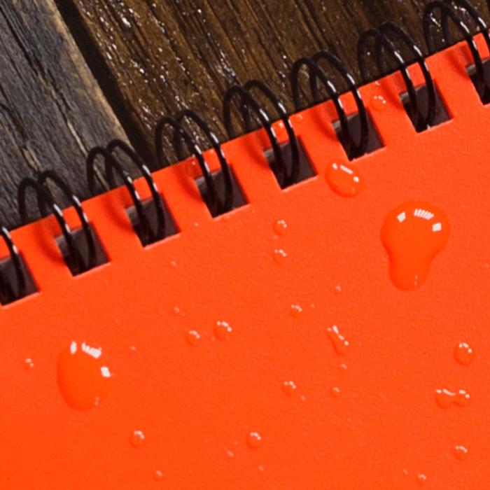 Supplies - EDC - Notebooks - Rite In The Rain OR35 Top-Spiral 3x5" Notebook - Orange