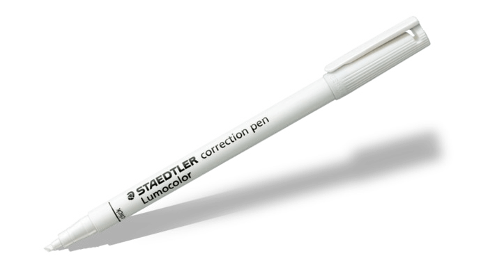 Supplies - EDC - Pens - Staedtler Lumocolor Permanent Marker Correction Pen