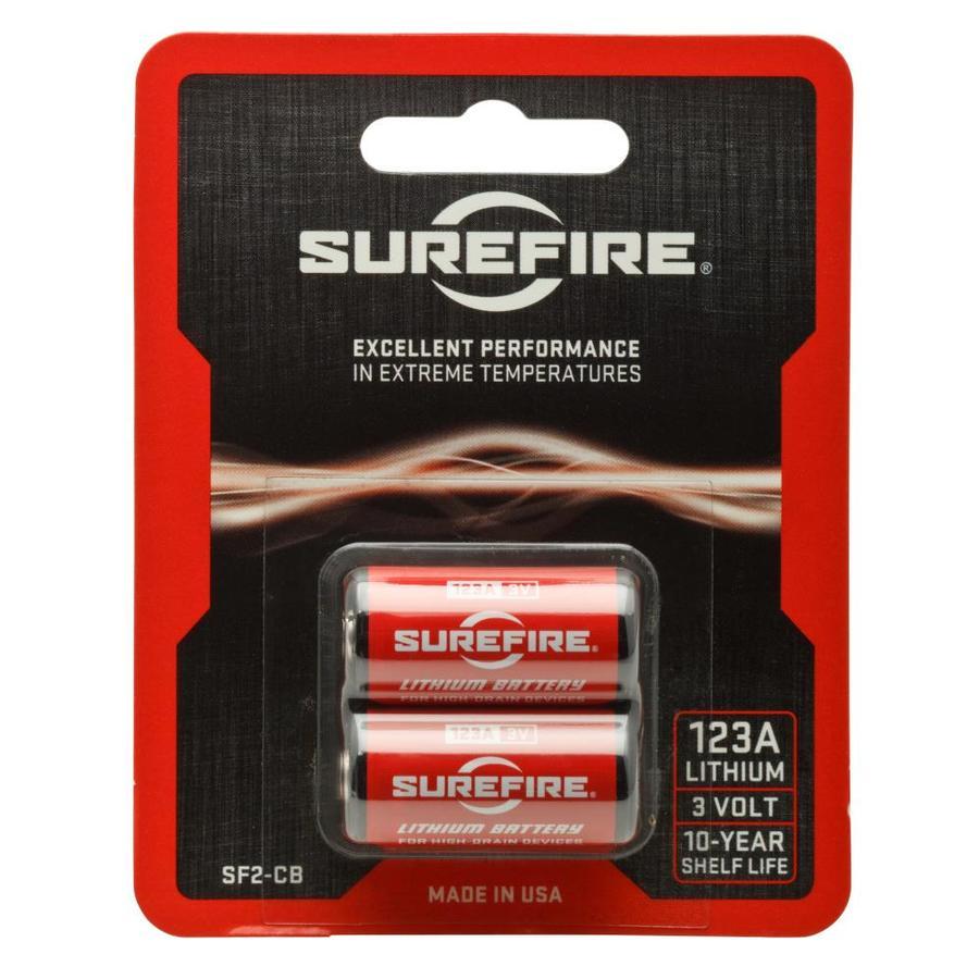 Surefire SF123A Lithium Batteries - 2 PACK