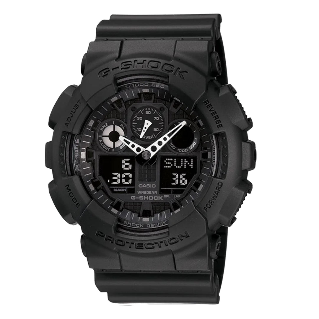 Casio G-Shock GA100-1A1 XL Ana-Digi Watch Black – Offbase Supply