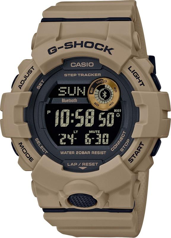 Casio G-Shock Power Trainer Digital Watch - Tan