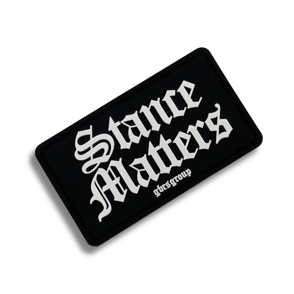 Supplies - Identification - Morale Patches - GBRS Group Stance Matters PVC Morale Patch