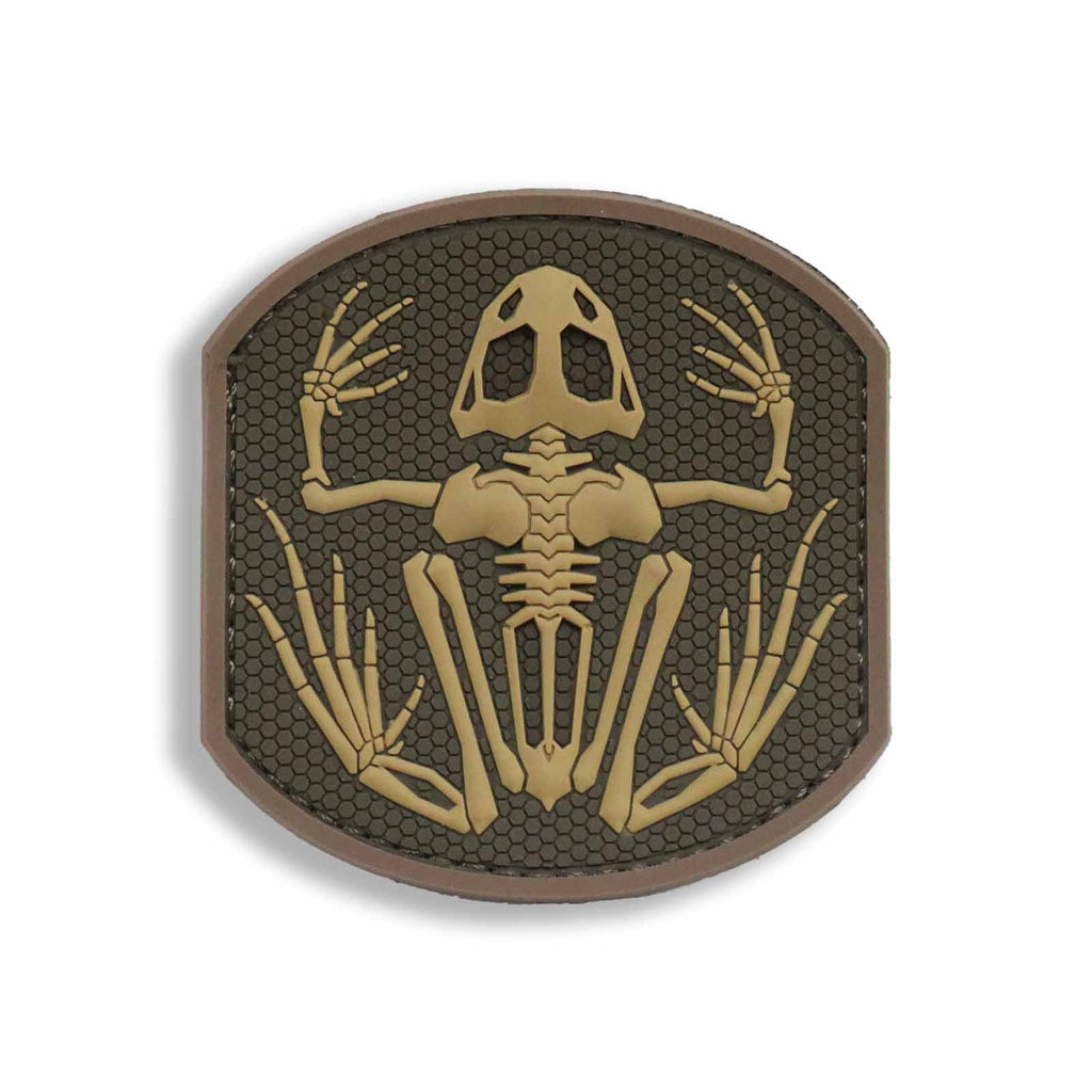 Mil-Spec Monkey Frog Skeleton PVC Patch – Offbase Supply Co.