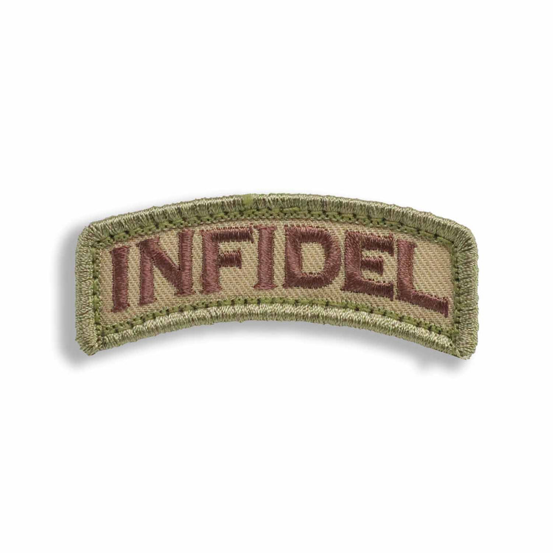 Supplies - Identification - Morale Patches - Mil-Spec Monkey Infidel Tab Patch