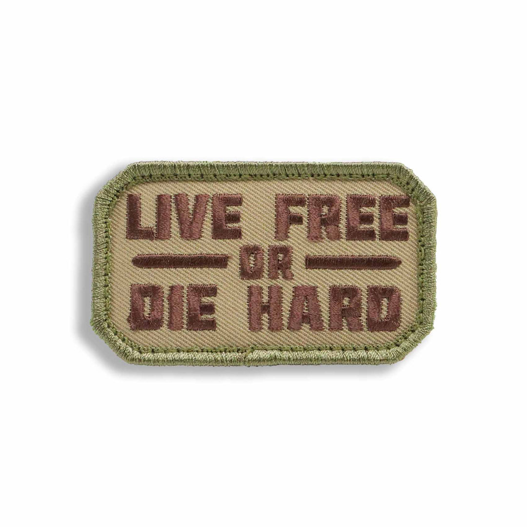 Supplies - Identification - Morale Patches - Mil-Spec Monkey Live Free Or Die Hard Patch