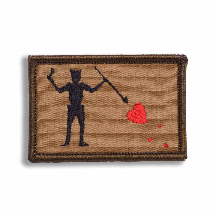 Supplies - Identification - Morale Patches - Offbase Edward Teach Blackbeard Pirate Flag Patch