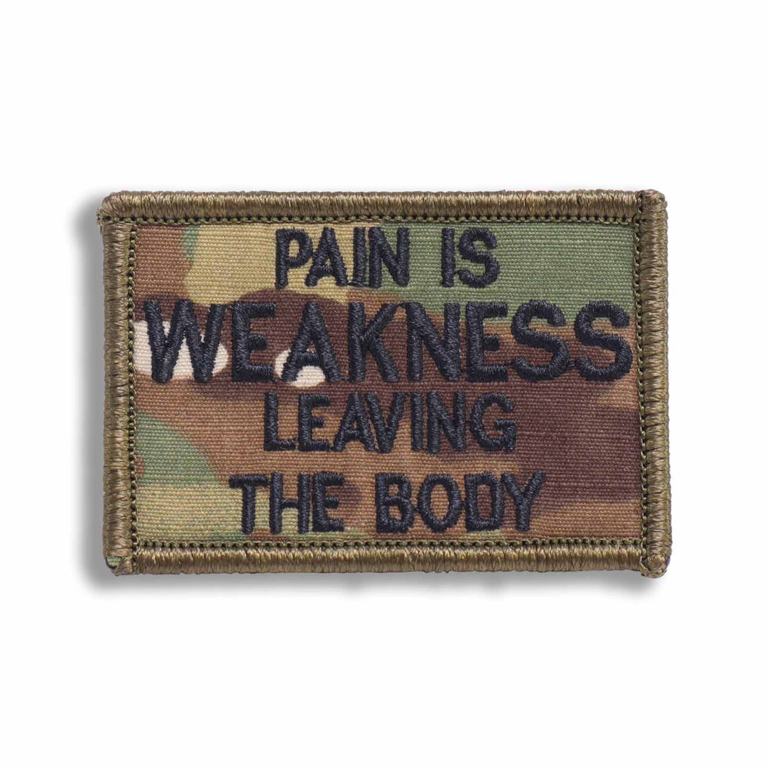 Supplies - Identification - Morale Patches - Offbase Pain Is Weakness Leaving The Body Patch