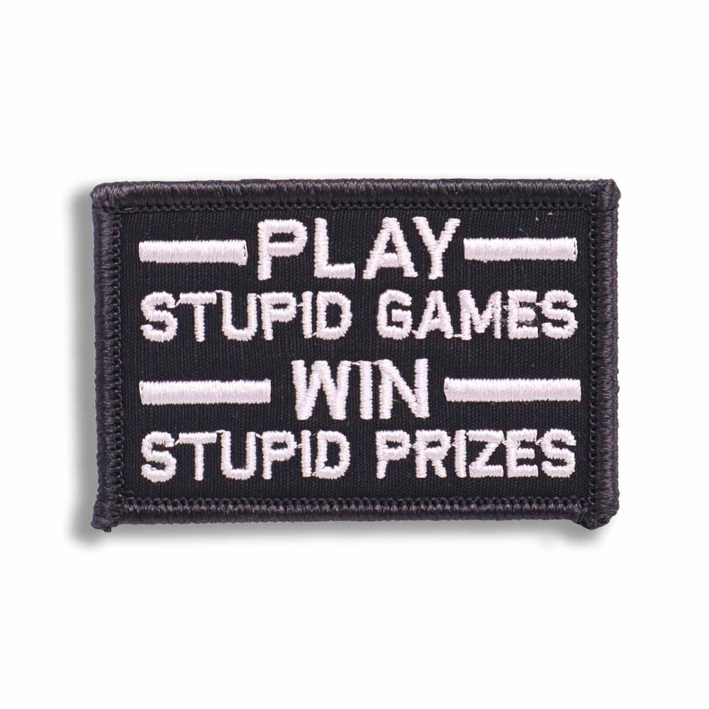 Supplies - Identification - Morale Patches - Offbase Play Stupid Games, Win Stupid Prizes Patch