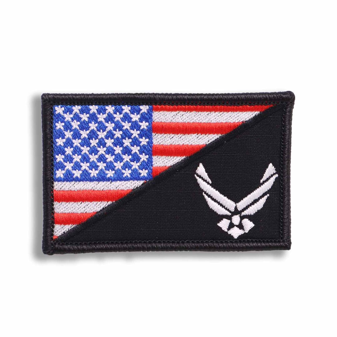 Supplies - Identification - Morale Patches - Offbase USAF Air Force USA Flag Patch
