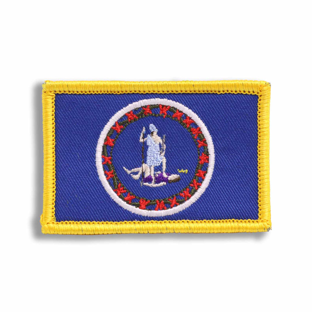 Supplies - Identification - Morale Patches - Offbase Virginia VA State Flag Patch