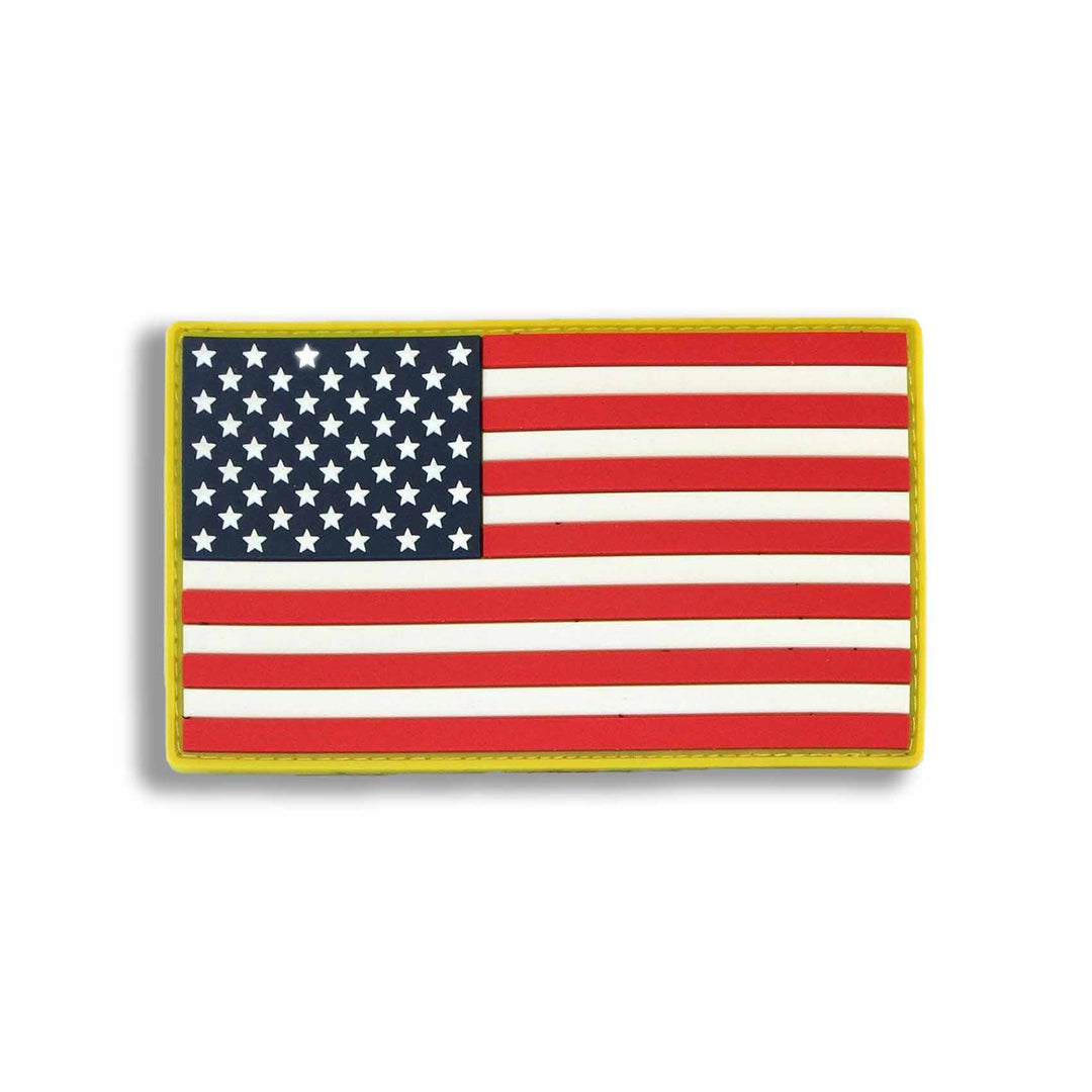 Supplies - Identification - Morale Patches - RE Factor Tactical American Flag PVC Patch - 3x5"