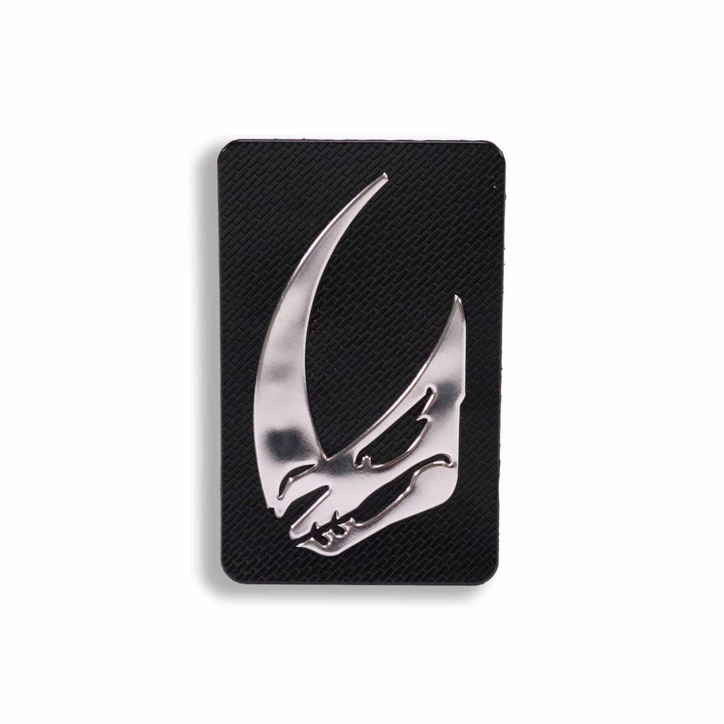Tactical Outfitters Beskar Mudhorn Carbon Metallic Morale Patch