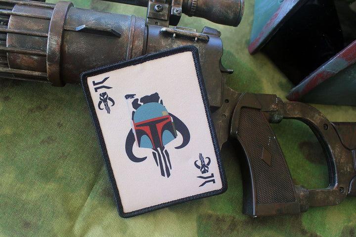 Supplies - Identification - Morale Patches - Tactical Outfitters Boba Fett Death Card Morale Patch