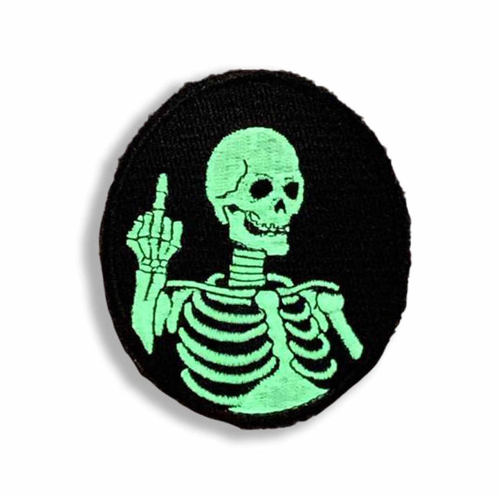 Supplies - Identification - Morale Patches - Tactical Outfitters Fuck Death GITD Morale Patch