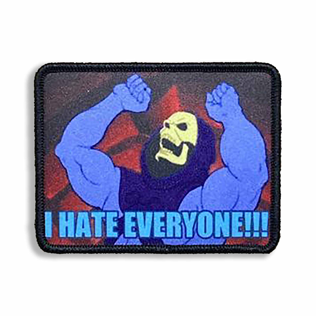 Supplies - Identification - Morale Patches - Tactical Outfitters I Hate Everyone! Skeletor Patch