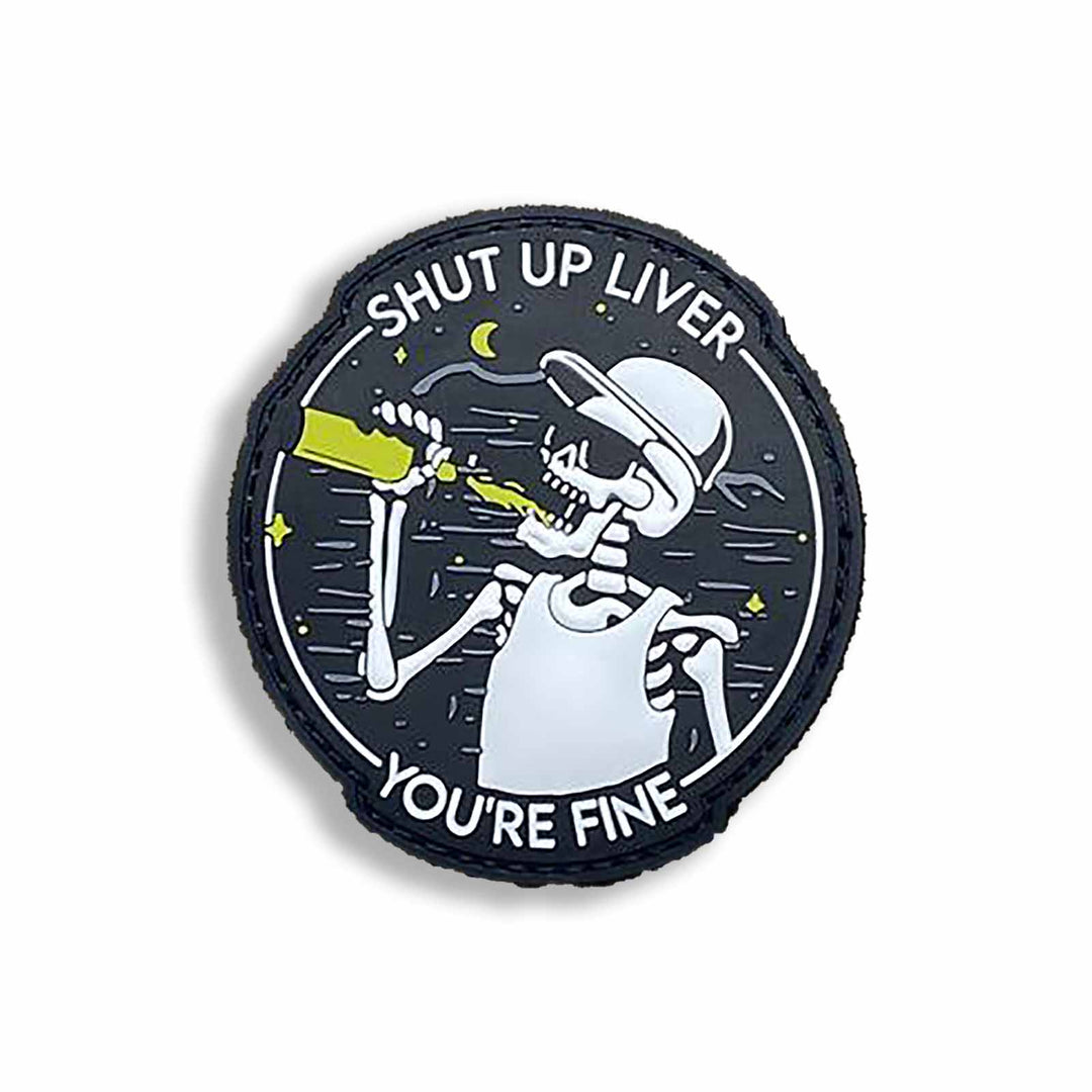 Supplies - Identification - Morale Patches - Tactical Outfitters Shut Up Liver PVC Morale Patch
