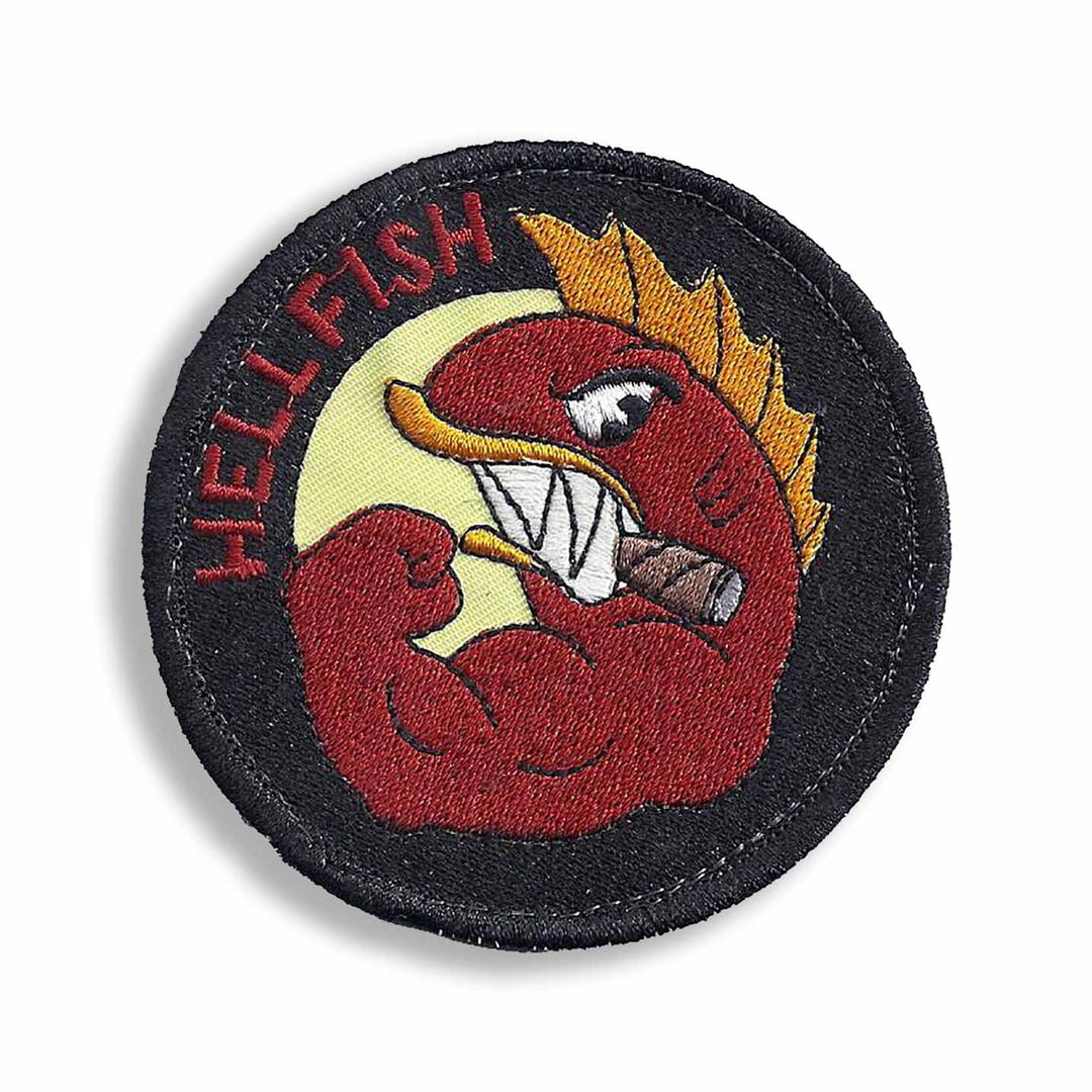Supplies - Identification - Morale Patches - Tactical Outfitters The Flying Hellfish Morale Patch