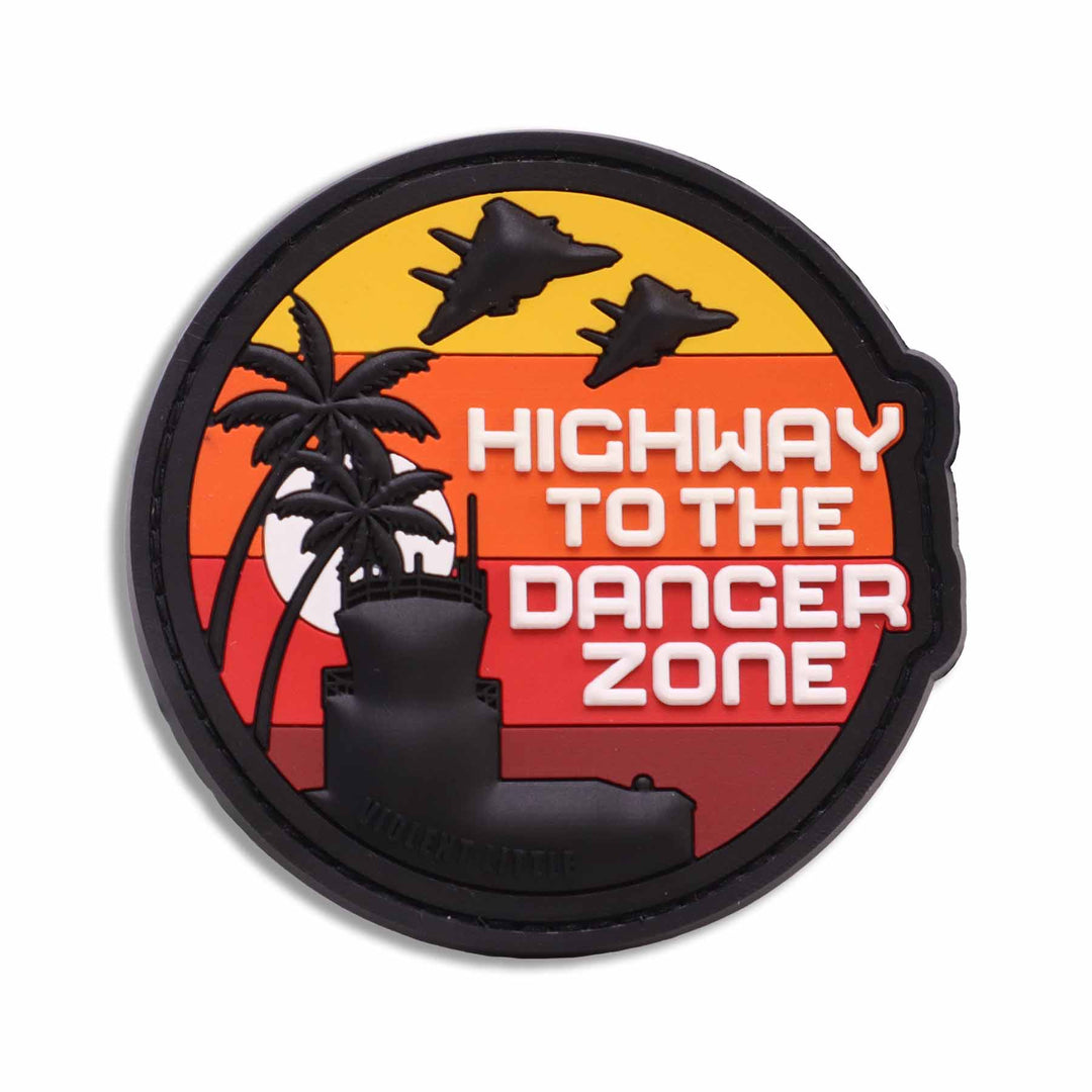 Supplies - Identification - Morale Patches - Violent Little "Highway To The Danger Zone" PVC Patch