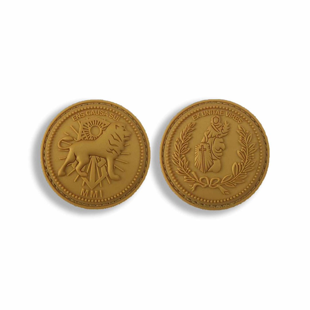 Supplies - Identification - Morale Patches - Violent Little John Wick Gold Coin Morale Patch Set