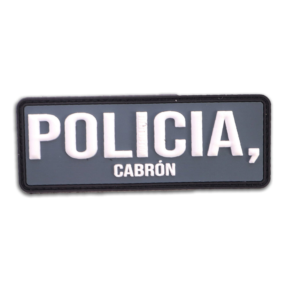 Supplies - Identification - Morale Patches - Violent Little "Policia, Cabron" PVC Patch