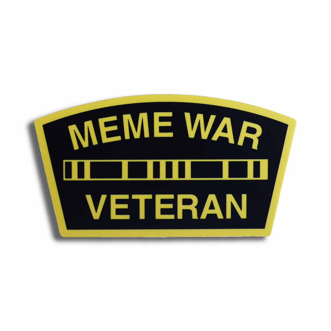 Supplies - Identification - Stickers - ENDO Tactical Meme War Veteran Vinyl Sticker