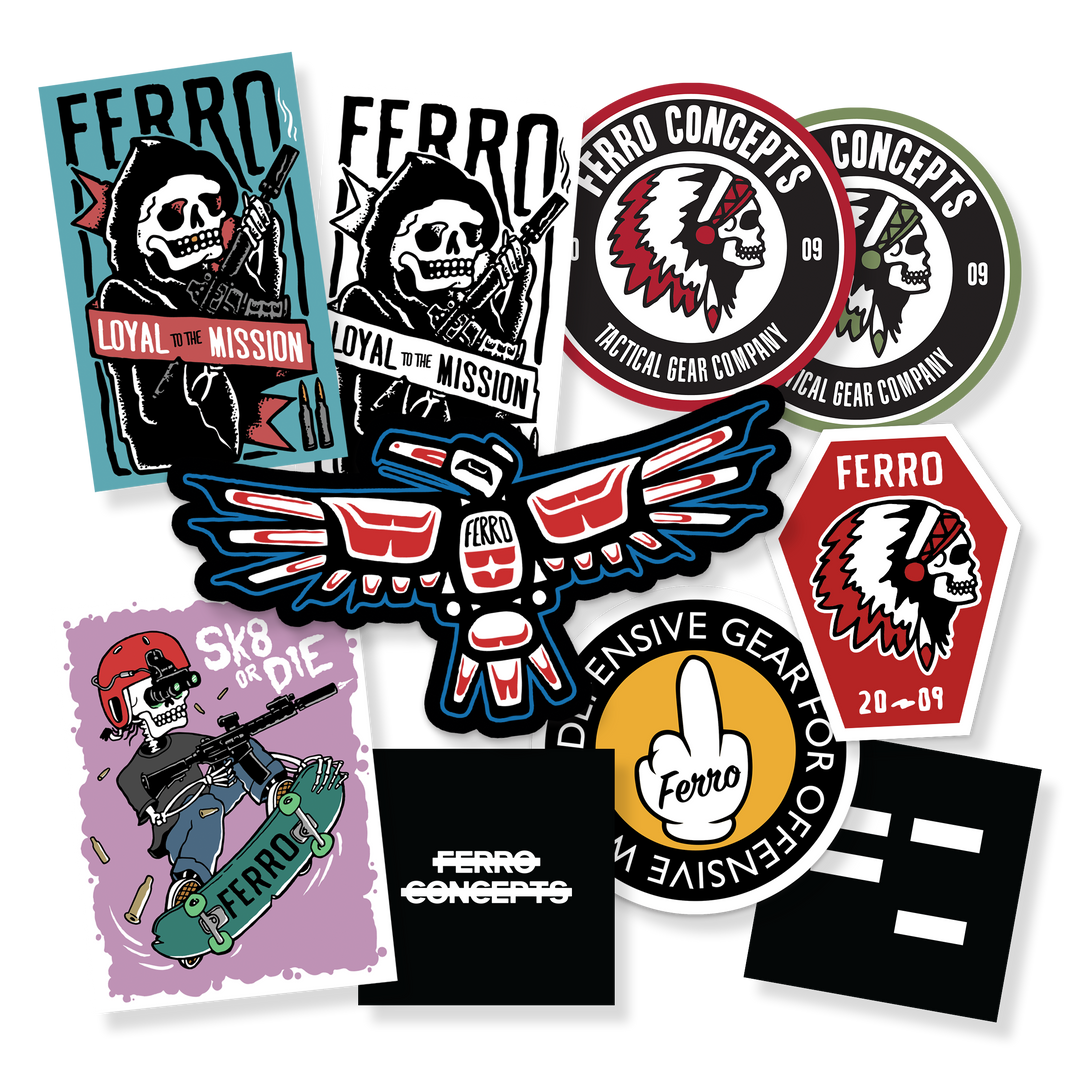 Ferro Concepts Sticker Pack – Offbase Supply Co.