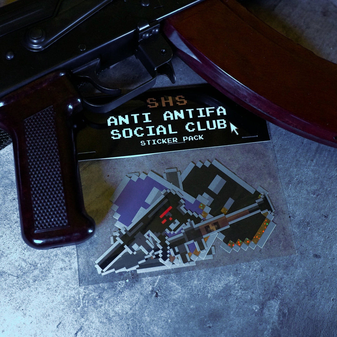 Supplies - Identification - Stickers - Signal Hill Supply Anti Antifa Social Club Sticker Pack
