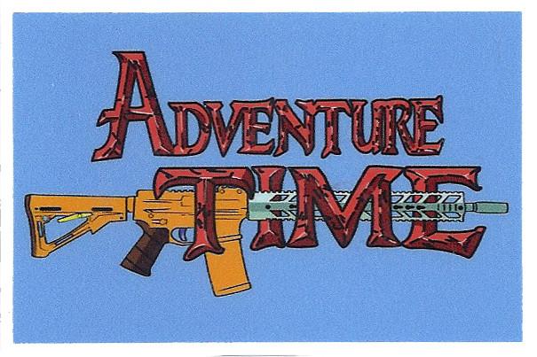 Supplies - Identification - Stickers - Tactical Outfitters Adventure Time Sticker
