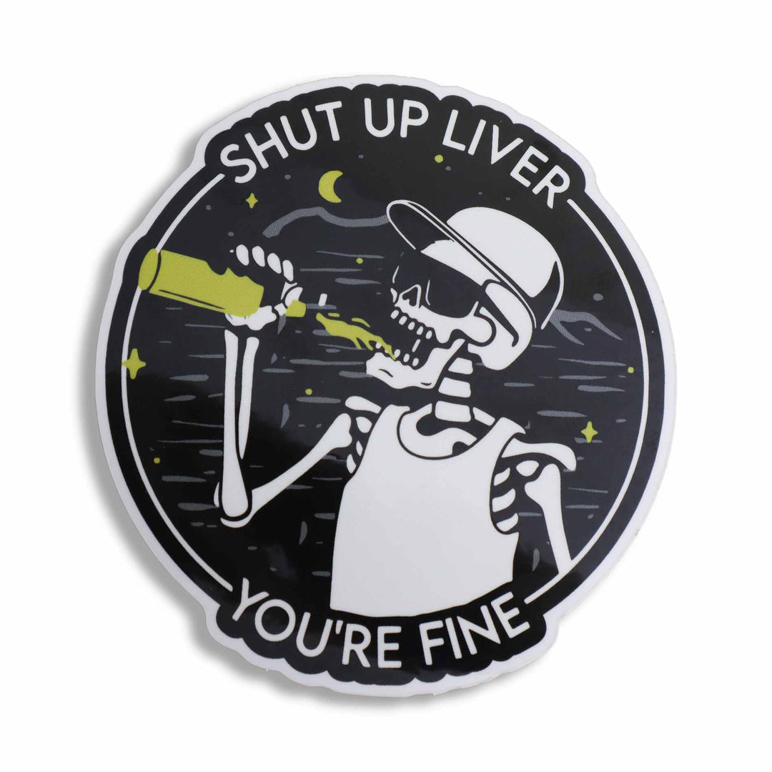Supplies - Identification - Stickers - Tactical Outfitters Shut Up Liver Sticker