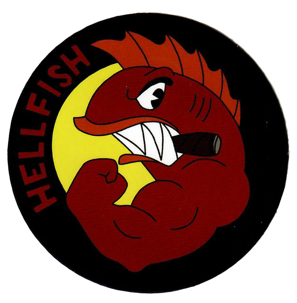 Supplies - Identification - Stickers - Tactical Outfitters The Flying Hellfish Sticker
