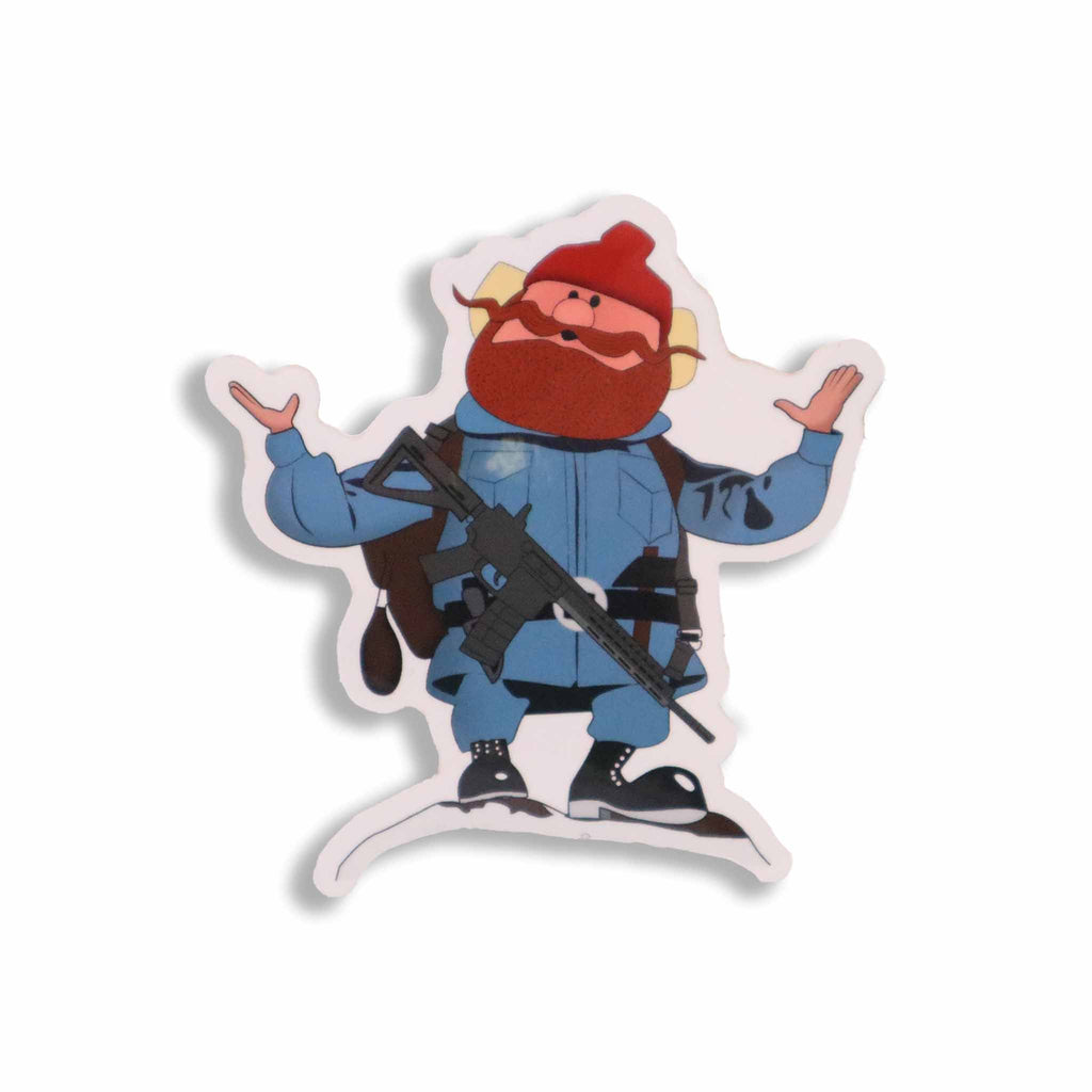 Tactical Outfitters Yukon Cornelius Sticker
