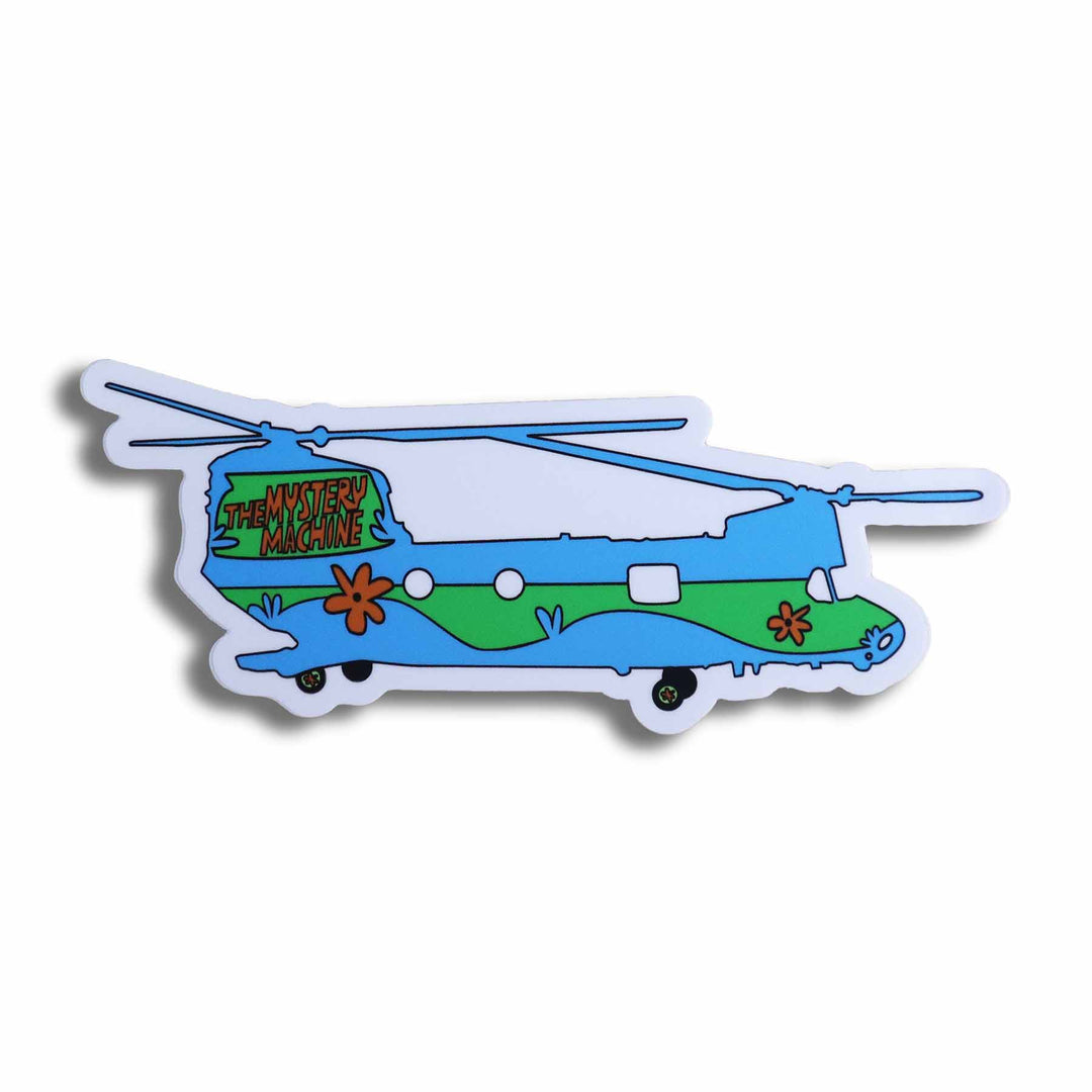Supplies - Identification - Stickers - Thirty Seconds Out Mystery Machine Chinook Sticker