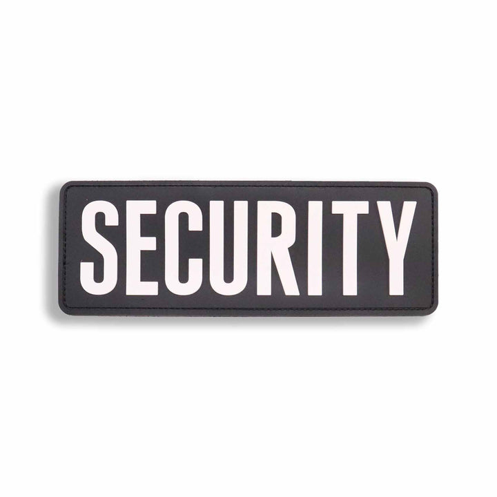 Supplies - Identification - Uniform Patches - Mil-Spec Monkey SECURITY Placard PVC Plate Carrier Patch