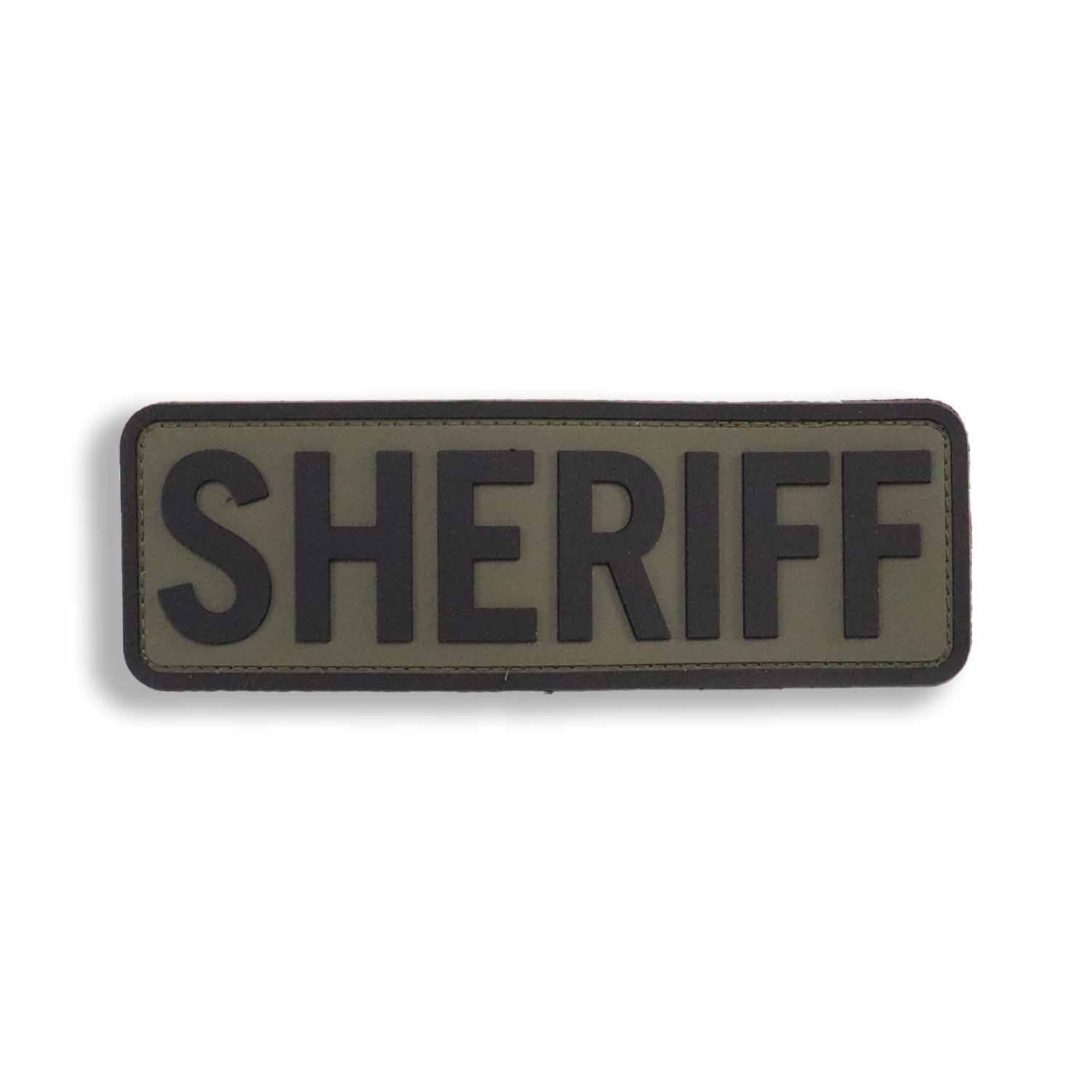 Mil-Spec Monkey SHERIFF Placard 6x2