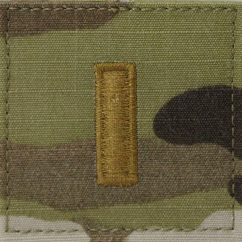 Supplies - Identification - Uniform Patches - USGI Army Chest Rank Patches W/ Velcro - Officer (OCP)