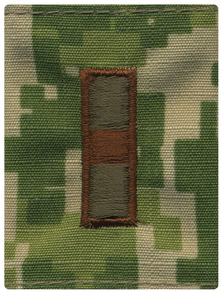 Vanguard US Navy Chest Rank Slide Tabs - Warrant Officer (NWU Type III)